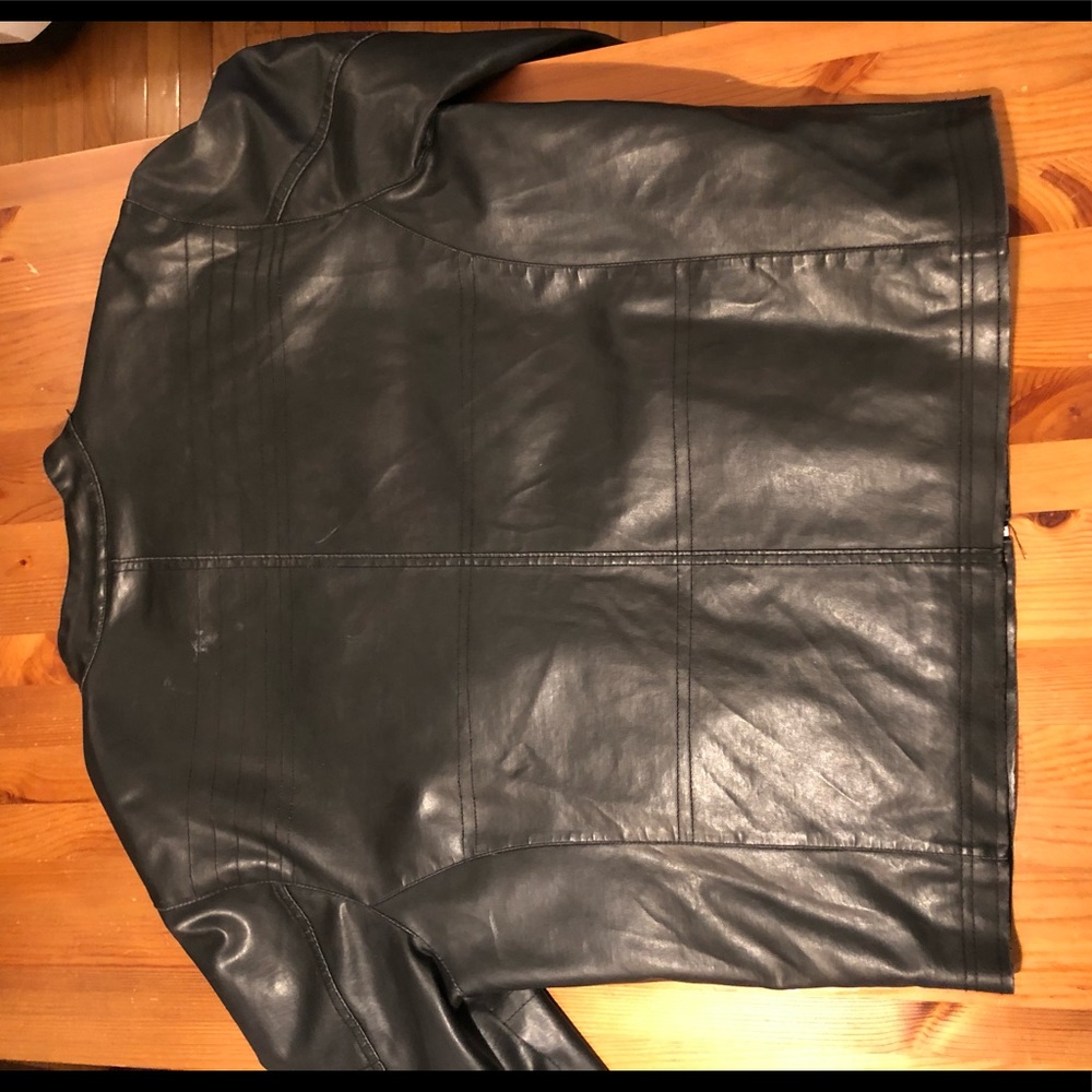 Fake Leather Jacket - image 3